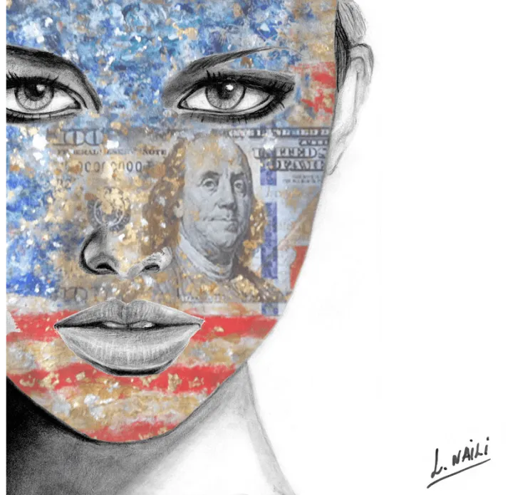 LINDA NAILI original art work ; abstract art and impressionist art