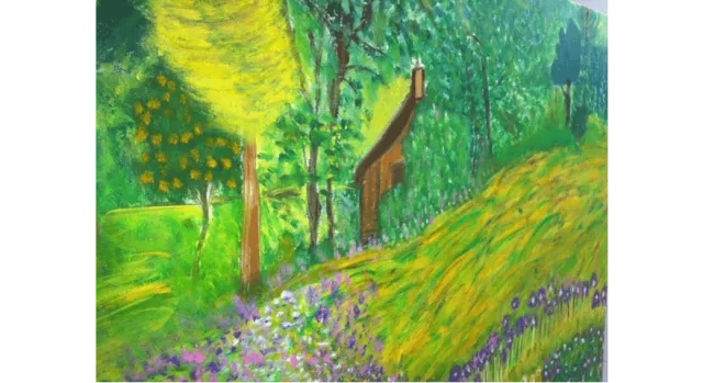 LINDA NAILI original art work ; abstract art and impressionist art