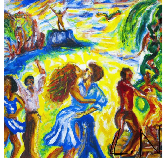 LINDA NAILI original art work ; abstract art and impressionist art