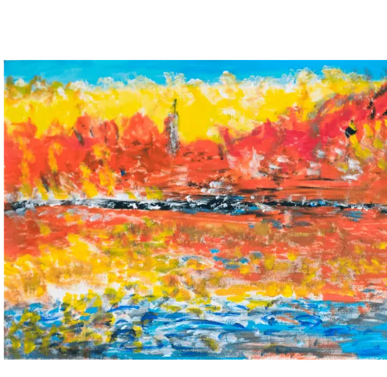 LINDA NAILI original art work ; abstract art and impressionist art