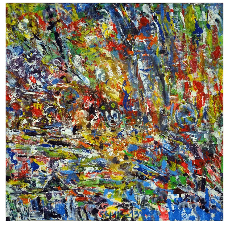 LINDA NAILI original art work ; abstract art and impressionist art