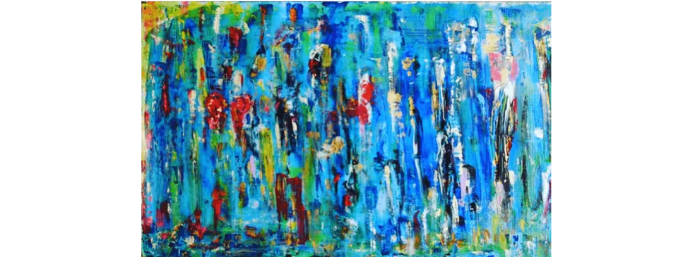 LINDA NAILI original art work ; abstract art and impressionist art