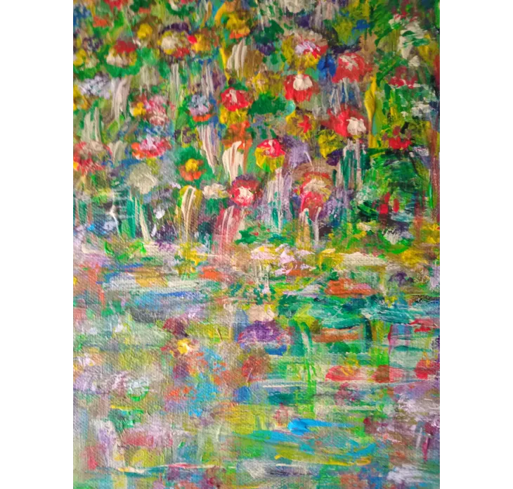 LINDA NAILI original art work ; abstract art and impressionist art