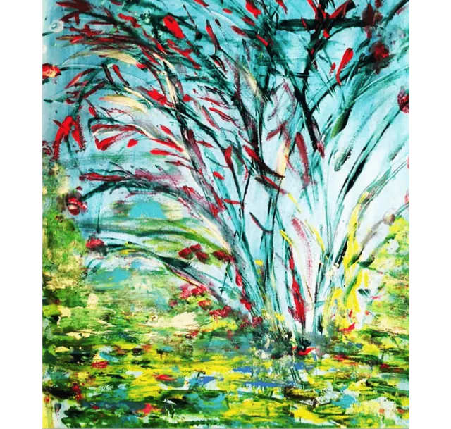 LINDA NAILI original art work ; abstract art and impressionist art