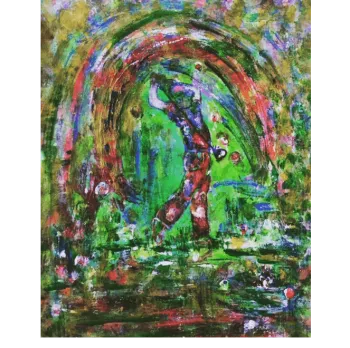 LINDA NAILI original art work ; abstract art and impressionist art