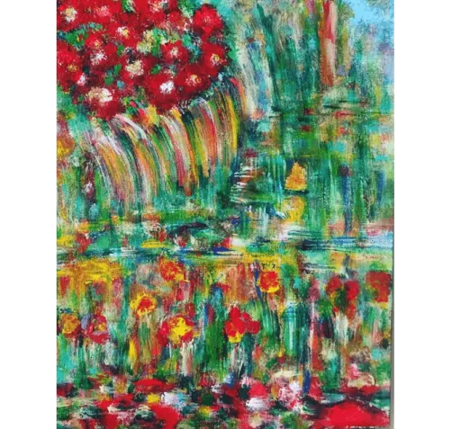 LINDA NAILI original art work ; abstract art and impressionist art