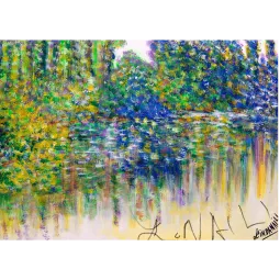 LINDA NAILI original art work ; abstract art and impressionist art