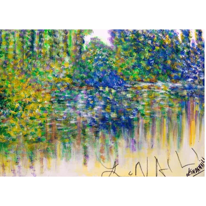 LINDA NAILI original art work ; abstract art and impressionist art