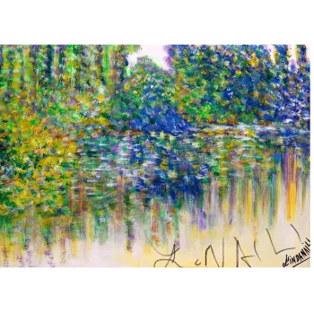 LINDA NAILI original art work ; abstract art and impressionist art