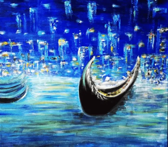 LINDA NAILI original art work ; abstract art and impressionist art