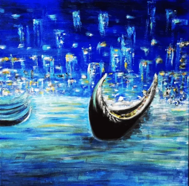 LINDA NAILI original art work ; abstract art and impressionist art