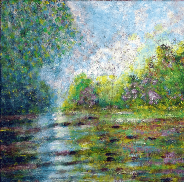 LINDA NAILI original art work ; abstract art and impressionist art