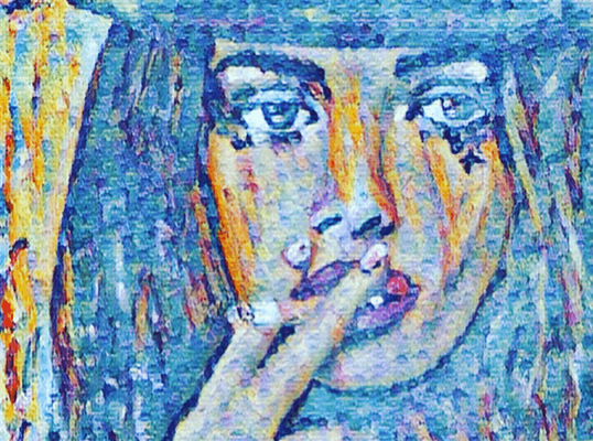 LINDA NAILI original art work ; abstract art and impressionist art