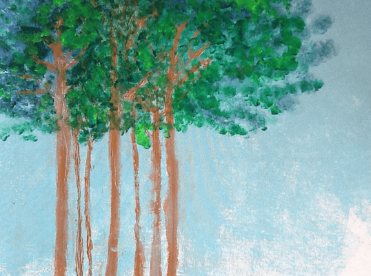 LINDA NAILI original art work ; abstract art and impressionist art