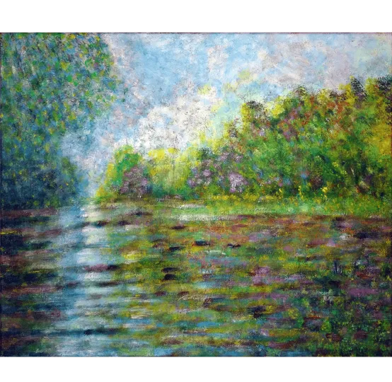 LINDA NAILI original art work ; abstract art and impressionist art