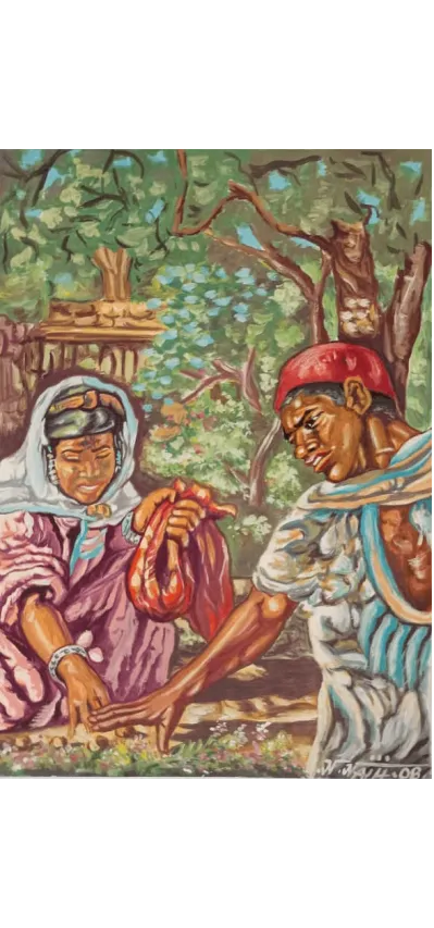 LINDA NAILI original art work ; abstract art and impressionist art