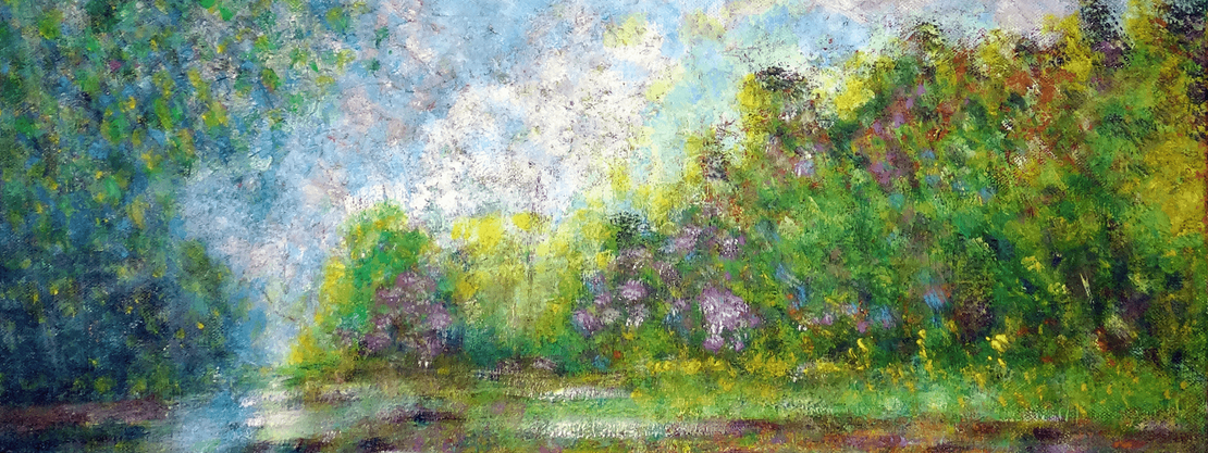 LINDA NAILI original art work ; abstract art and impressionist art