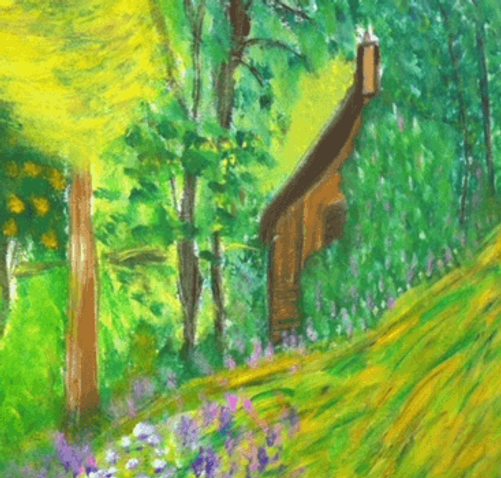 LINDA NAILI original art work ; abstract art and impressionist art