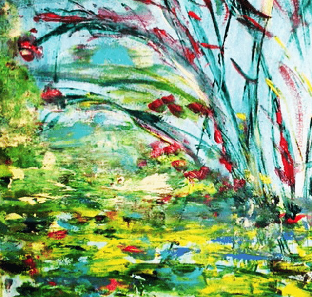 LINDA NAILI original art work ; abstract art and impressionist art