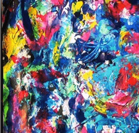 LINDA NAILI original art work ; abstract art and impressionist art