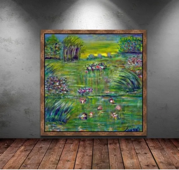 LINDA NAILI original art work ; abstract art and impressionist art