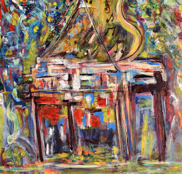 LINDA NAILI original art work ; abstract art and impressionist art