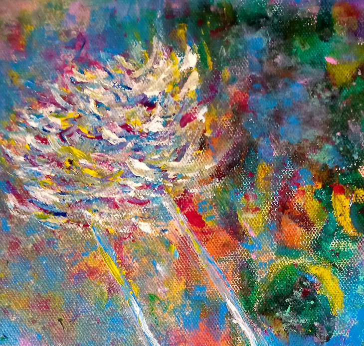 LINDA NAILI original art work ; abstract art and impressionist art