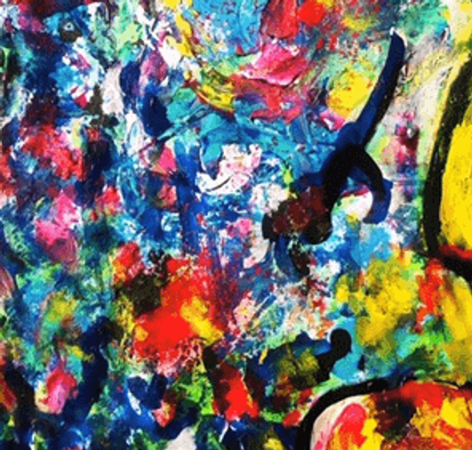 LINDA NAILI original art work ; abstract art and impressionist art