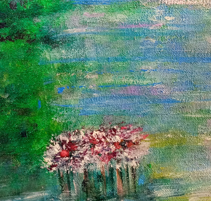 LINDA NAILI original art work ; abstract art and impressionist art