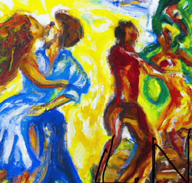 LINDA NAILI original art work ; abstract art and impressionist art