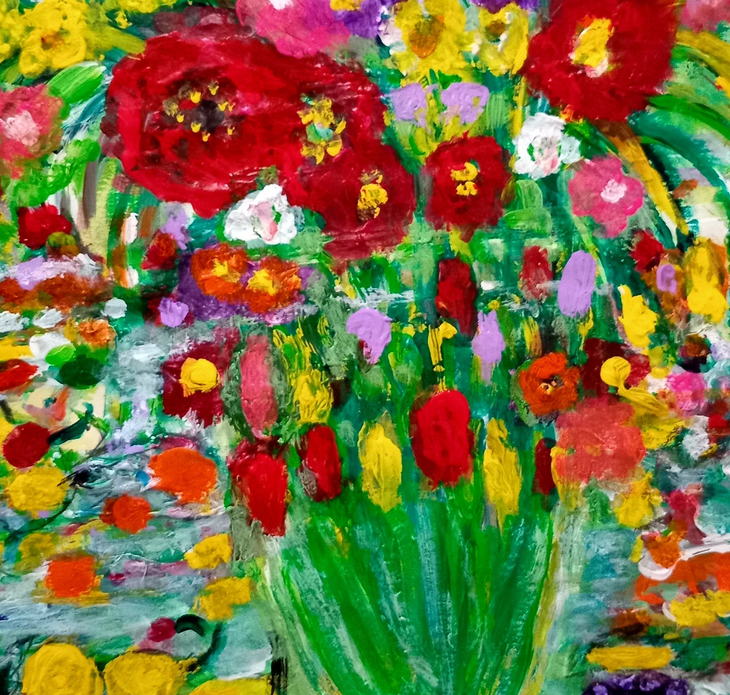 LINDA NAILI original art work ; abstract art and impressionist art