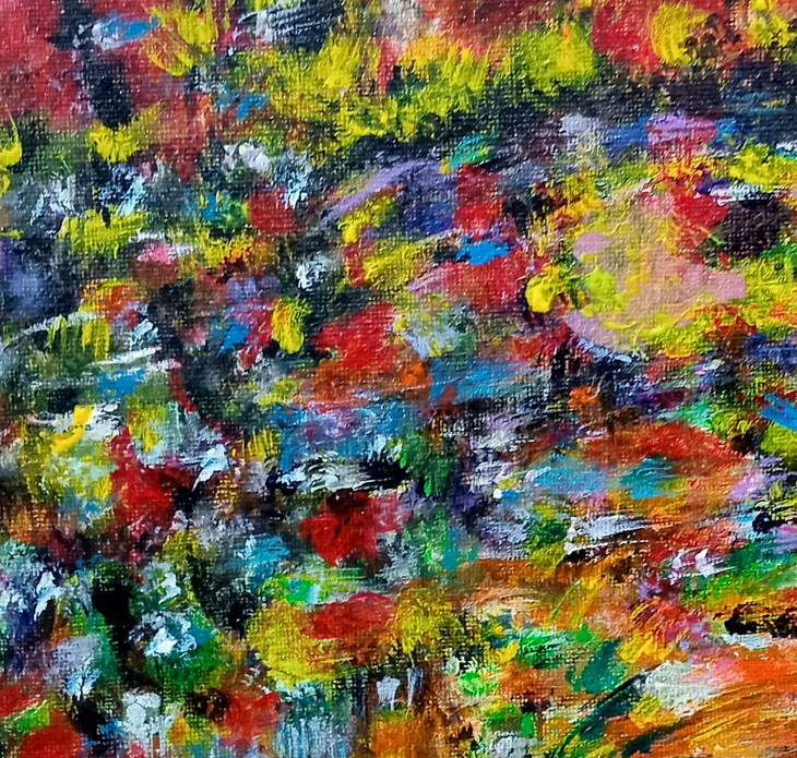 LINDA NAILI original art work ; abstract art and impressionist art