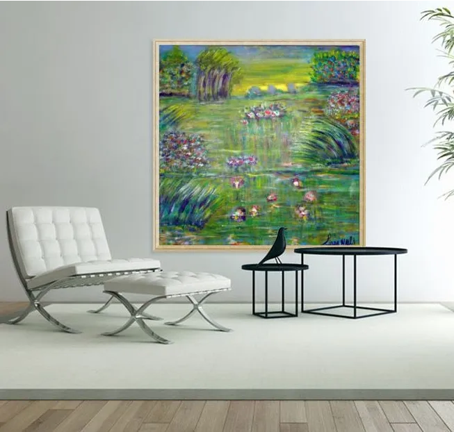 LINDA NAILI original art work ; abstract art and impressionist art