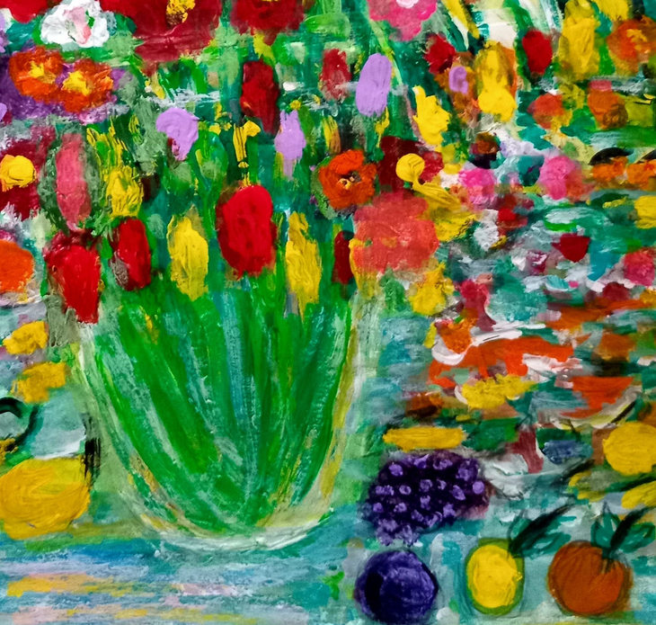 LINDA NAILI original art work ; abstract art and impressionist art